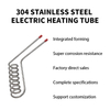 热水器和不锈钢零件的高质量不锈钢加热管